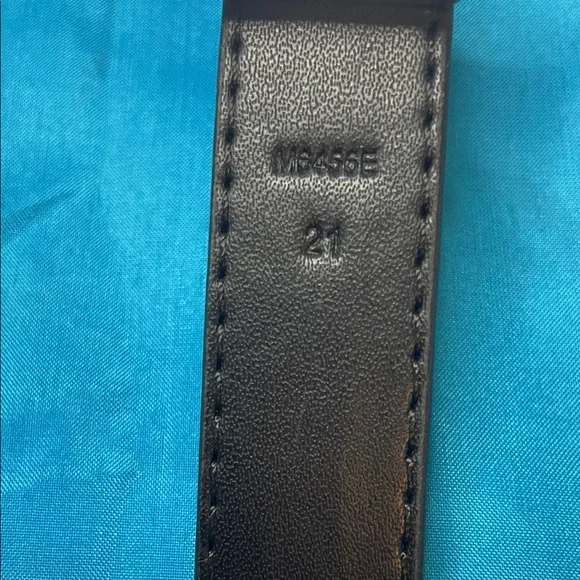 Louis Vuitton Black on Black Leather Bracelet with LV Signature Logo Unisex New - Picture 10 of 13